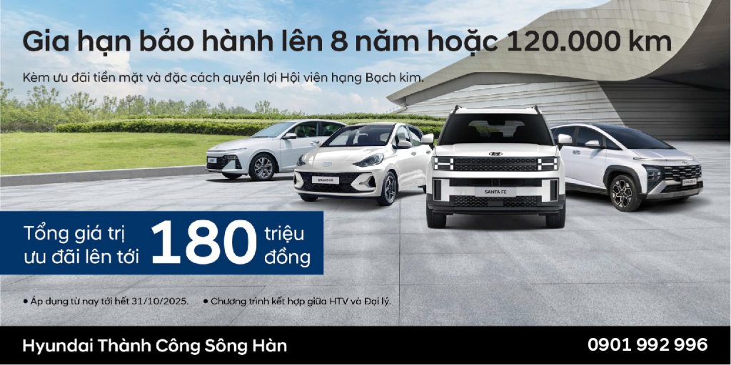 ƯU ĐÃI LÊN ĐẾN 200 TRIỆU ĐỒNG THÁNG 10.